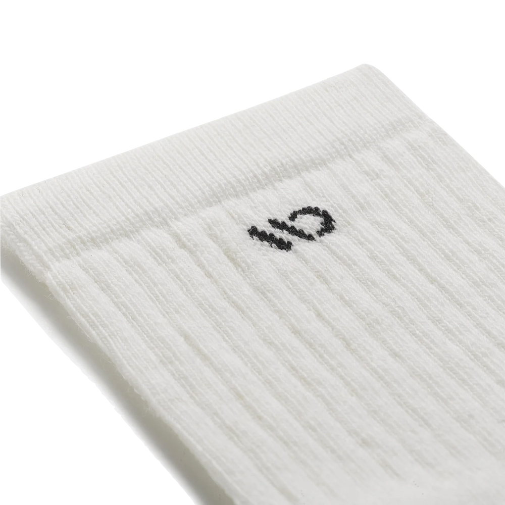 Detail view of Wide Open by Darn Tough Solid Cushioned Micro Crew Socks for men.