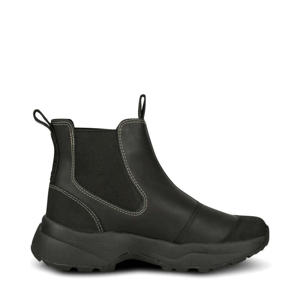 Side (right) view of Woden Siri Waterproof Pull On Boot for women.