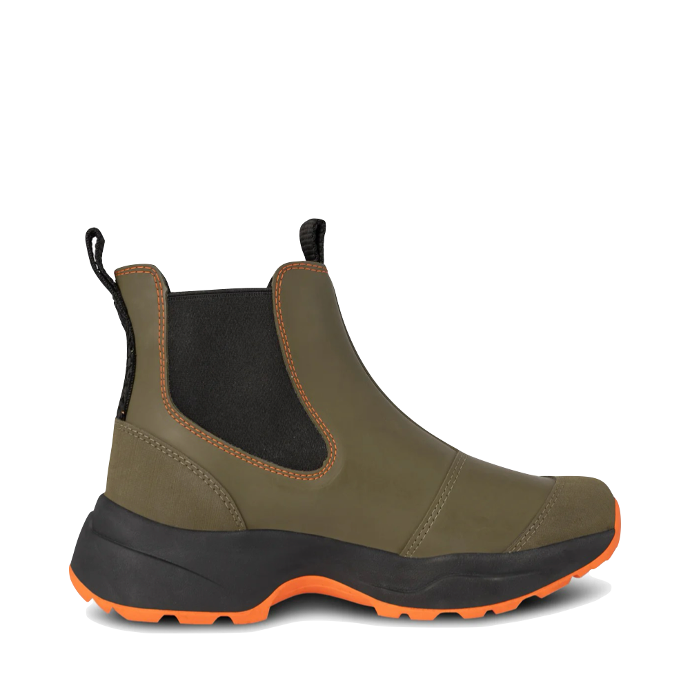 Side (right) view of Woden Siri Waterproof Pull On Boot for women.