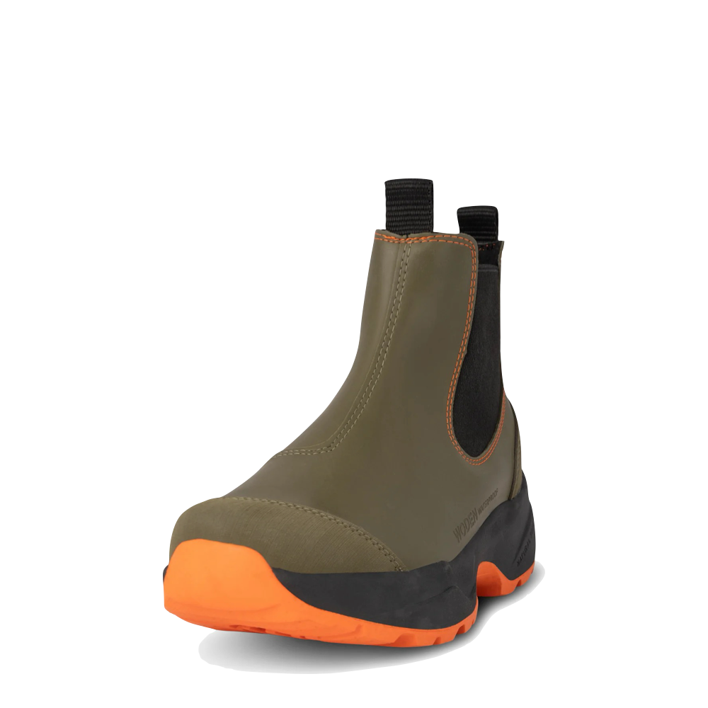 Front view of Woden Siri Waterproof Pull On Boot for women.