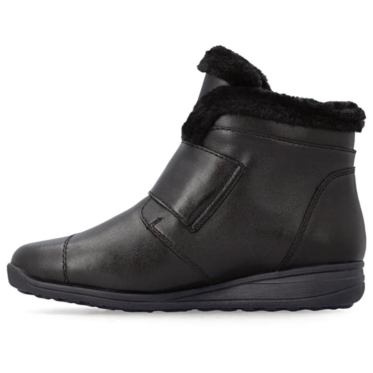 Rieker Women's Donna 68 Waterproof Boot in Black