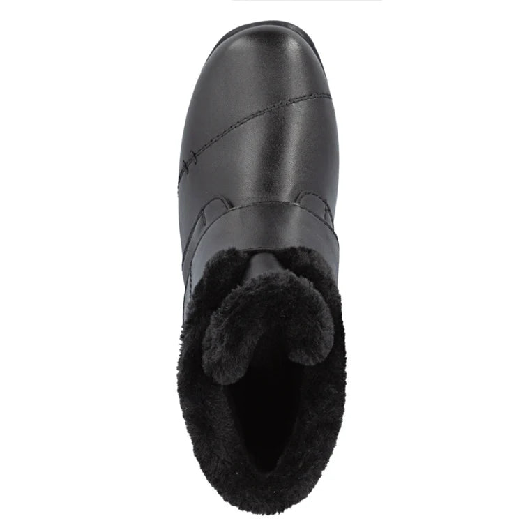 Rieker Women's Donna 68 Waterproof Boot in Black