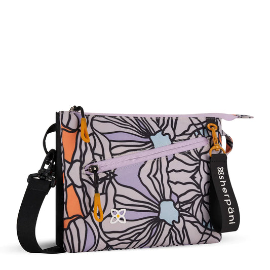 Sherpani Zoom Dual Pouch Crossbody Bag in Bloom