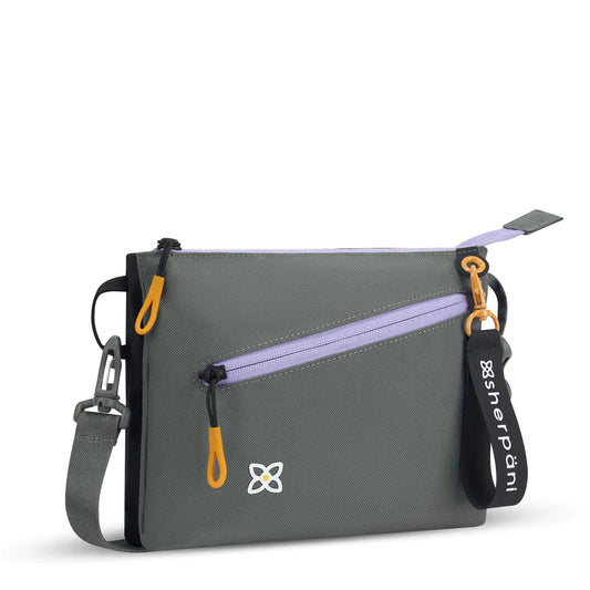 Sherpani Zoom Dual Pouch Crossbody Bag in Juniper