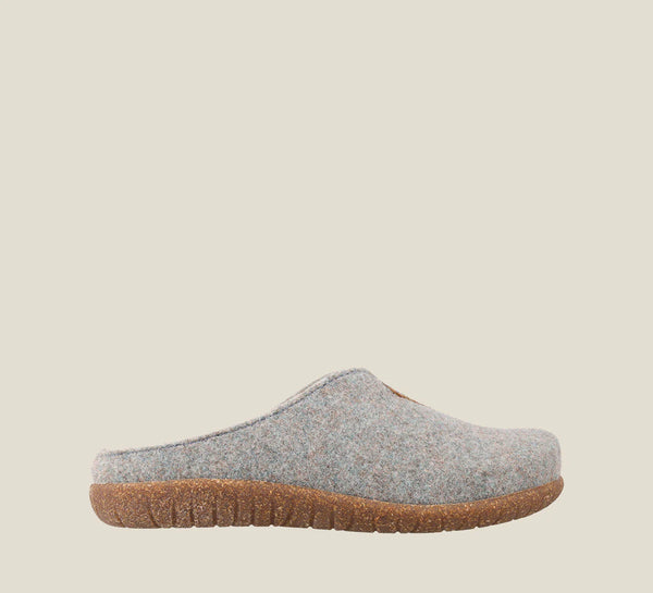 Taos Women's My Sweet Wool Clog in Cloud Grey