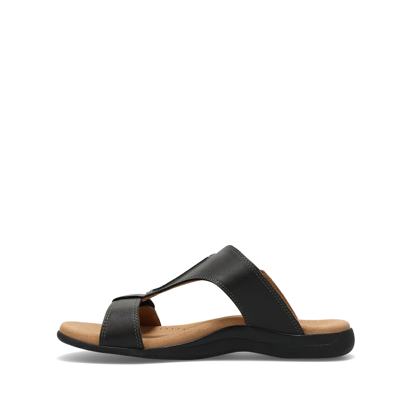 Taos Women's Slide Show Slip on Sandal in Black
