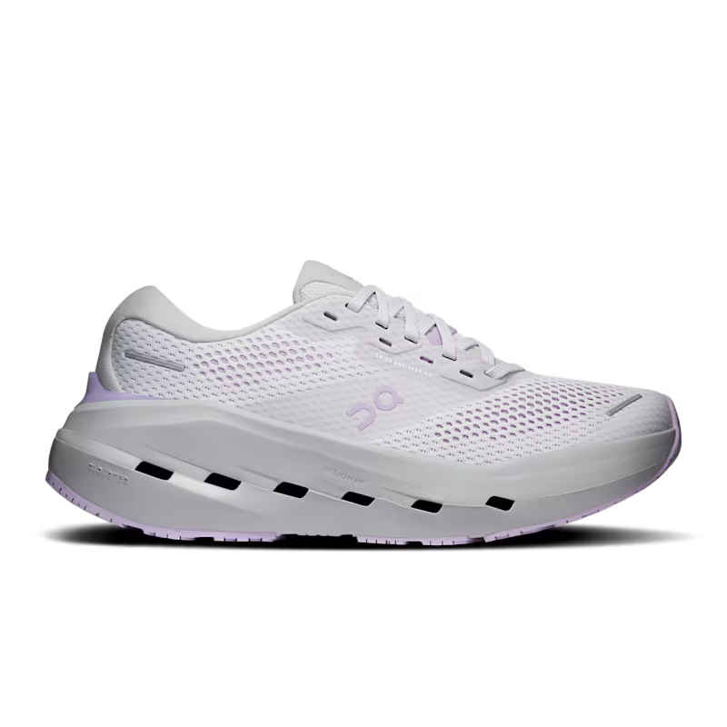 On Women's Cloudrunner 3 Max Sneaker in Frost/Verbana