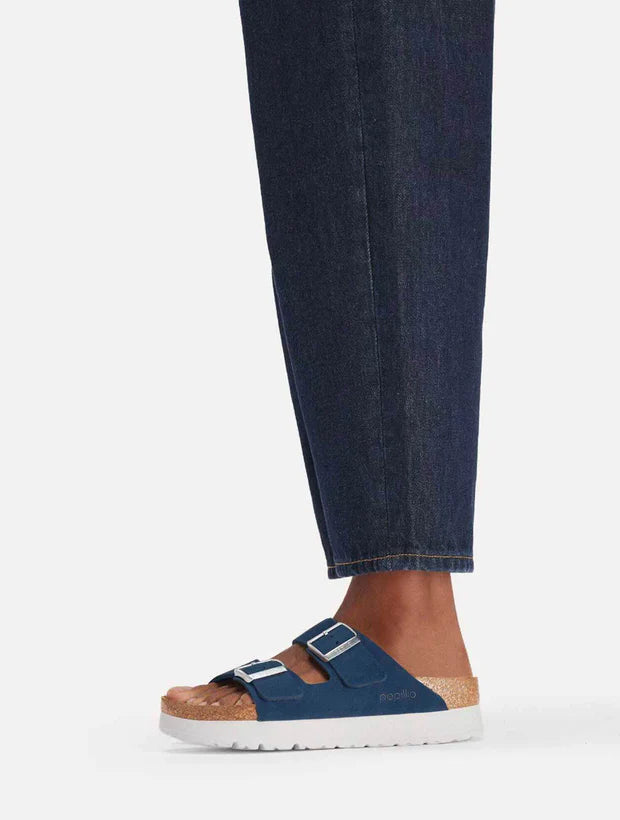 Birkenstock Women's Arizona Flex Platform Sandal (New Navy)