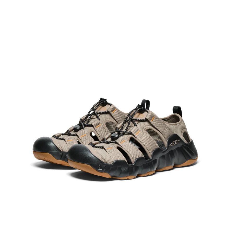KEEN Men's Hyperport H2 Waterproof Sandal in Brindle/Black