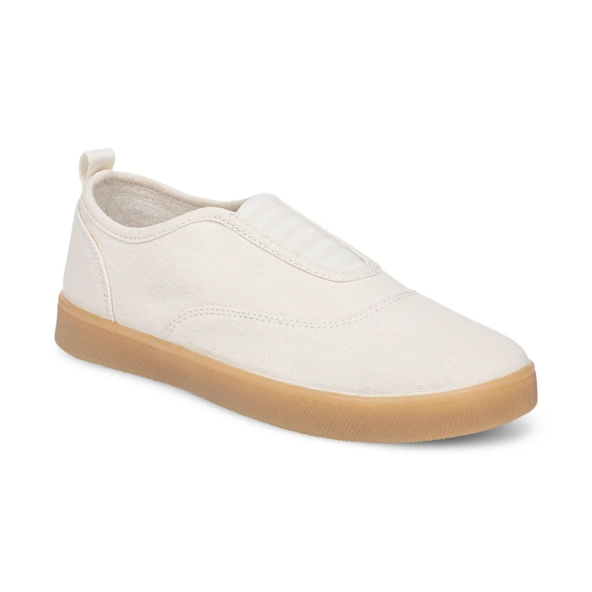 Vionic Women's Beach Cobalt Slip On Sneaker in Parchment