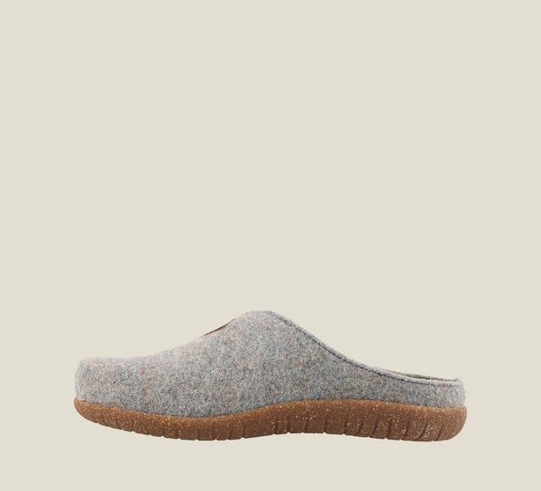 Taos Women's My Sweet Wool Clog in Cloud Grey