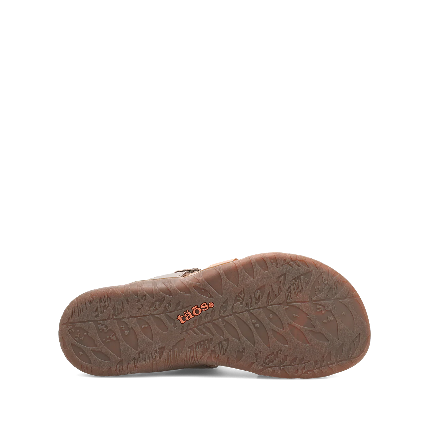 Taos Women's Scribble Slip On Slide Sandal in Brown Multi
