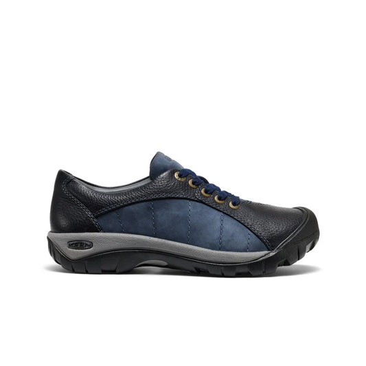 KEEN Women's Presidio Tie Sneaker in Naval Academy/Vintage Indigo