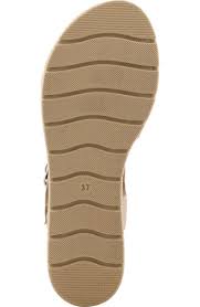 Spring Step Women's Kirra Wedge Sandal in Stone Multi