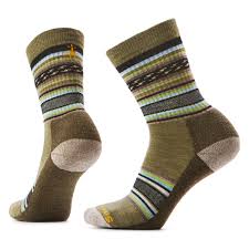 Smartwool Women's Everyday ReGarita Crew Socks in Winter Moss