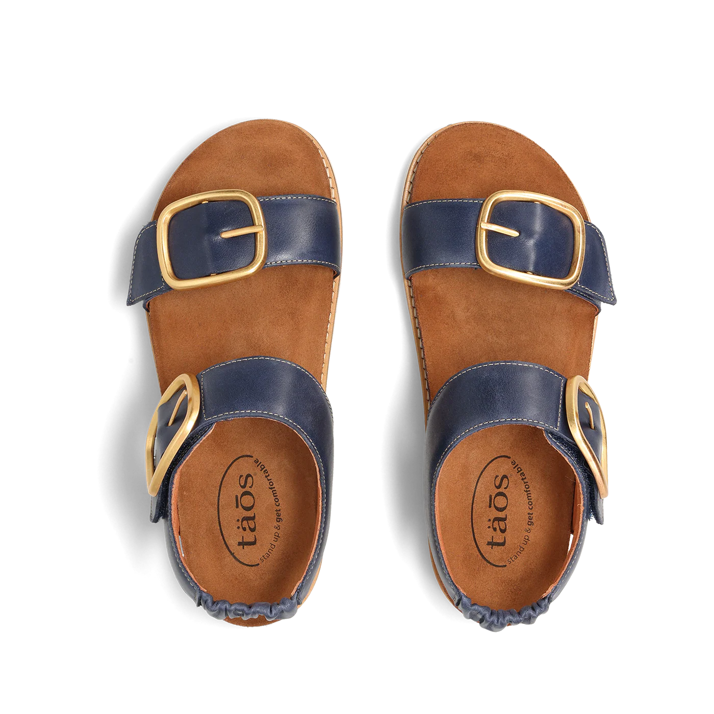 Taos Women's On The Double Sandal in Dark Blue