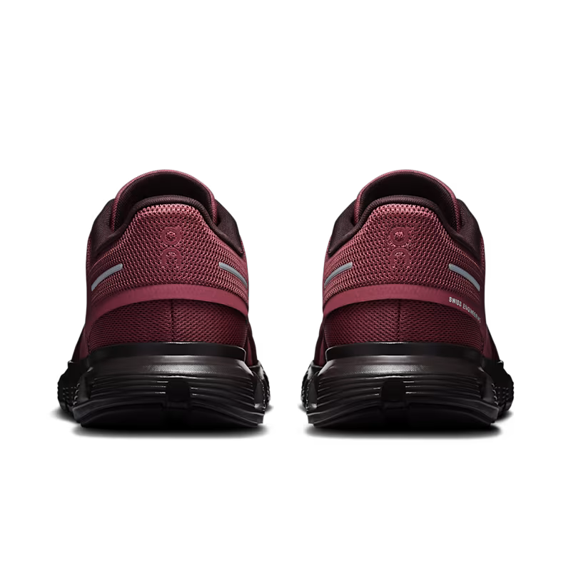 On Women's Cloud 6 Sneaker in Barberry/Ox