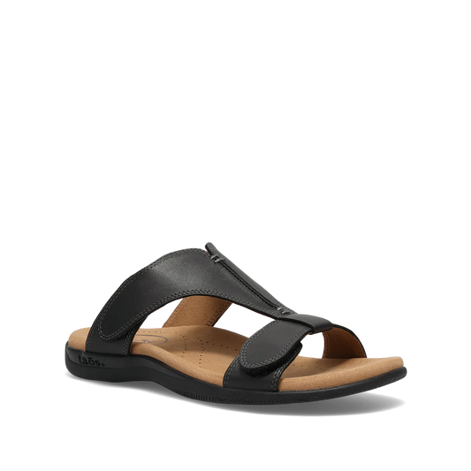 Taos Women's Slide Show Slip on Sandal in Black