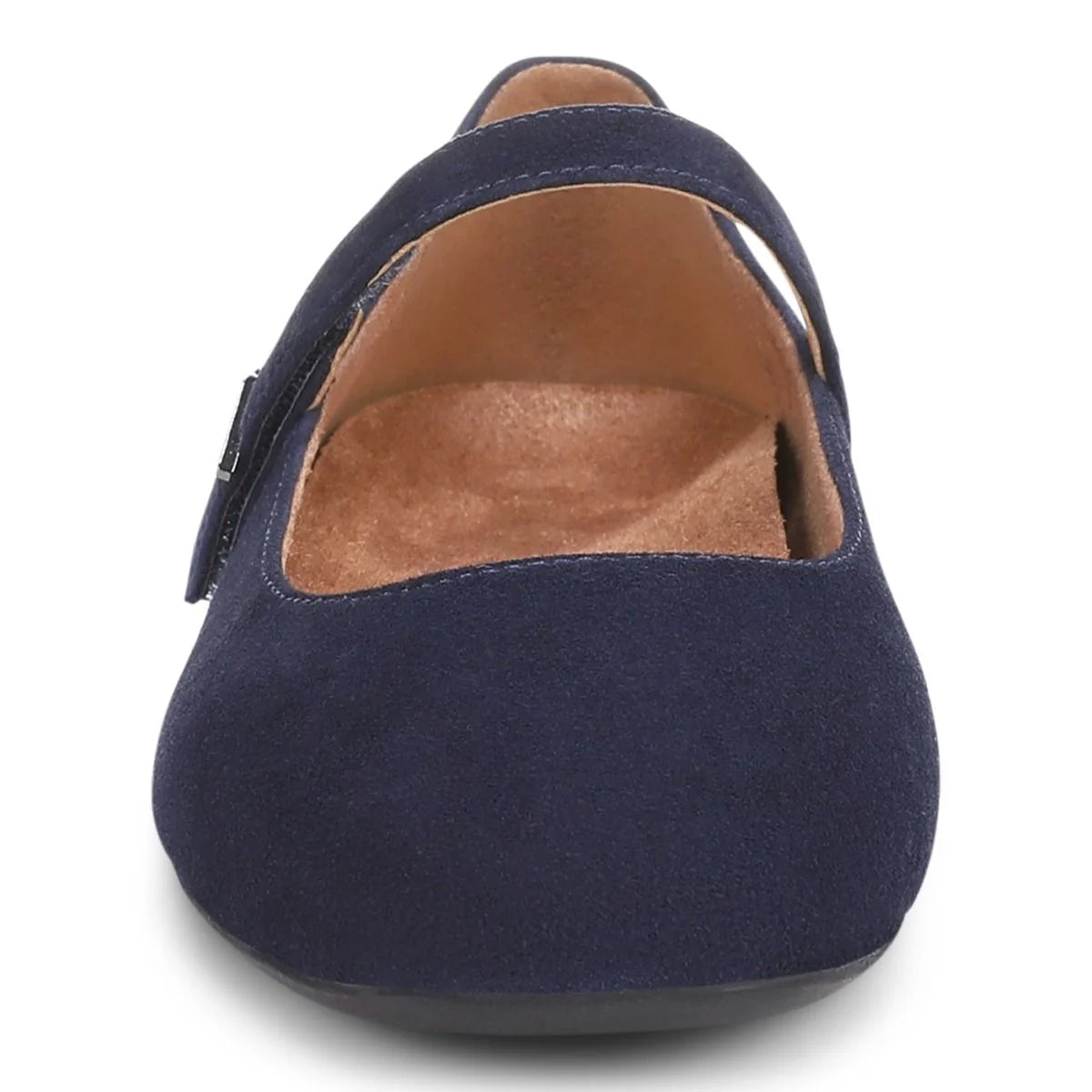 Vionic Women's Alameda Suede Leather Mary Jane in Navy Blazer