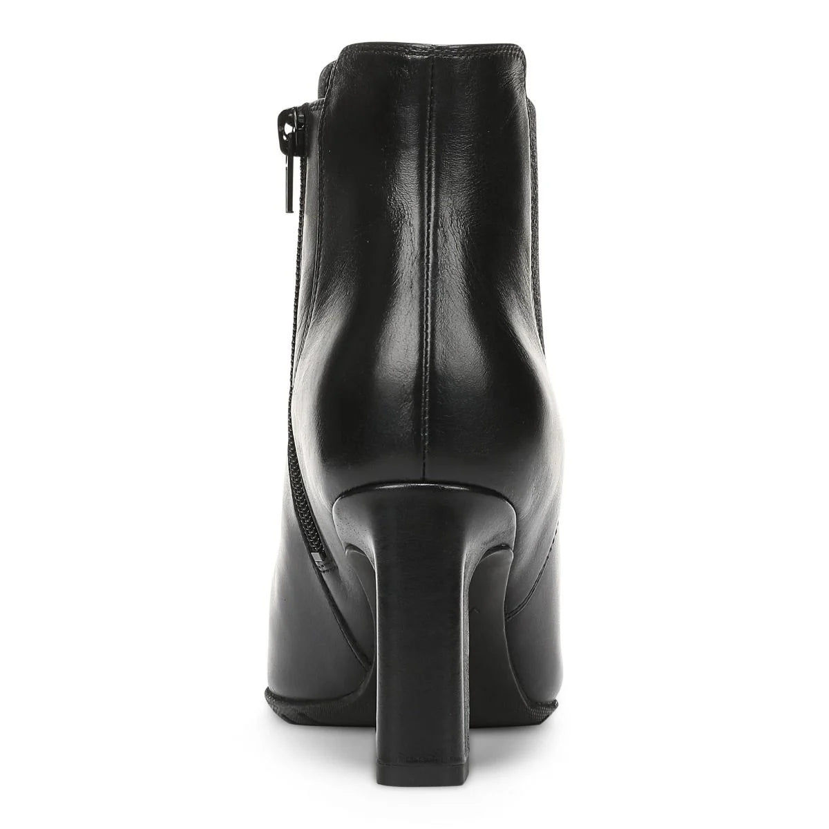 Vionic Women's Anastacia Heeled Side Zip Dress Boot in Black