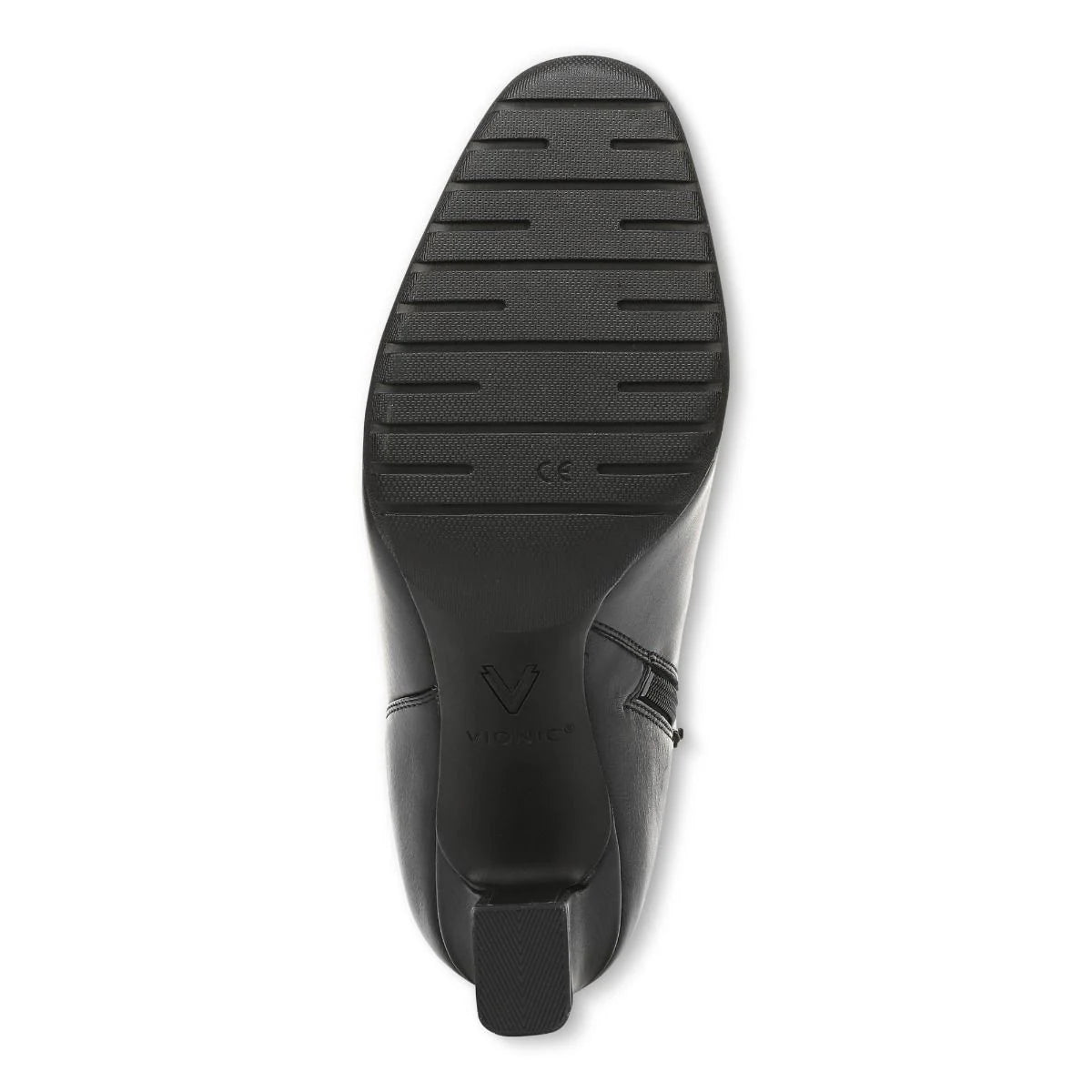 Vionic Women's Anastacia Heeled Side Zip Dress Boot in Black