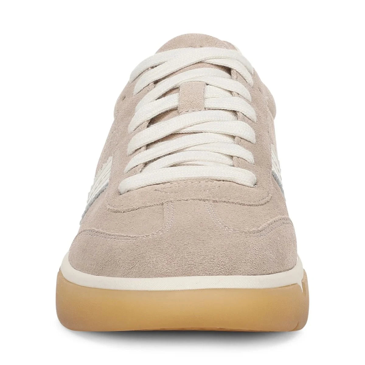 Vionic Women's City Walk Lace Sneaker in Lucid Beige Suede
