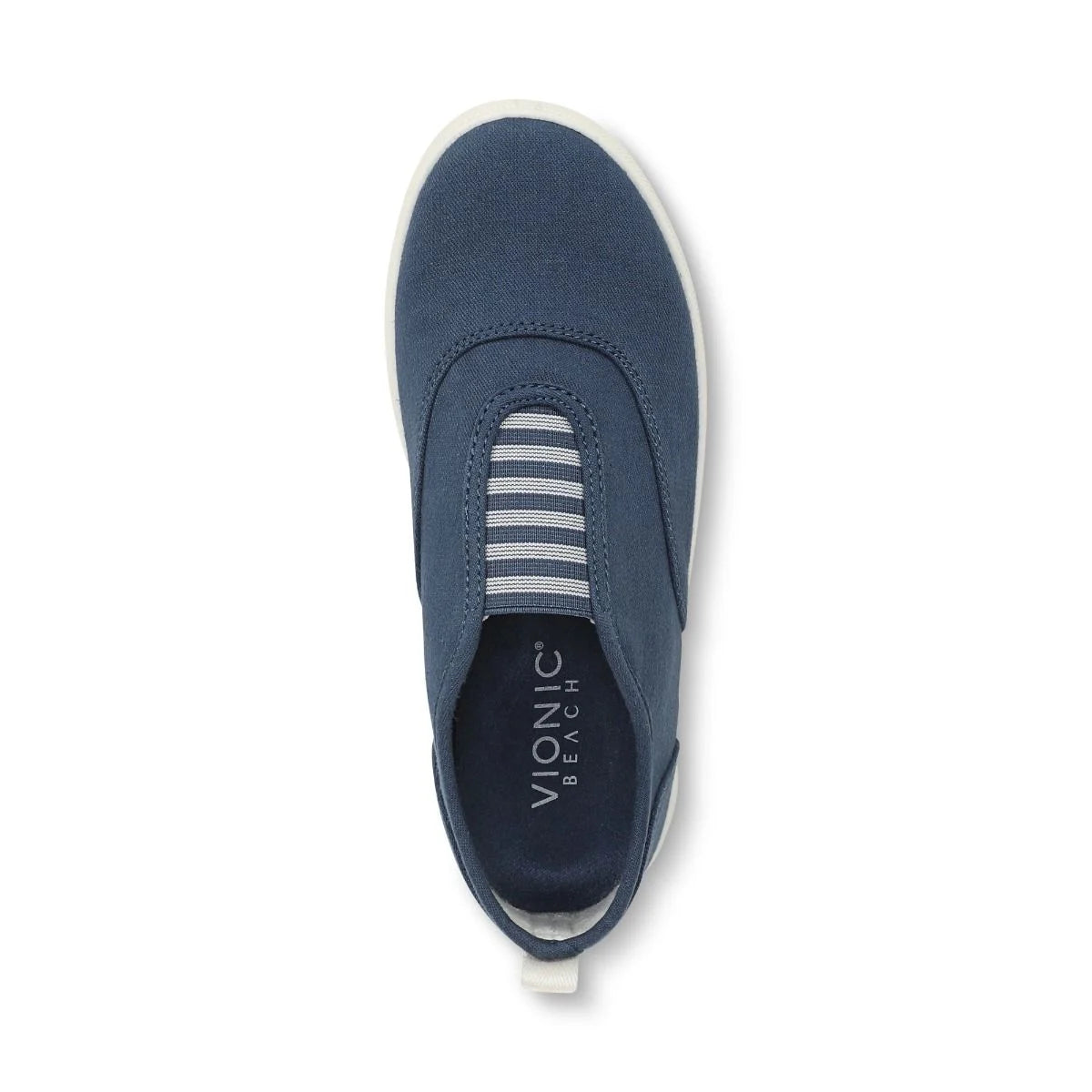 Vionic Women's Beach Cobalt Slip On Sneaker in Dark Denim