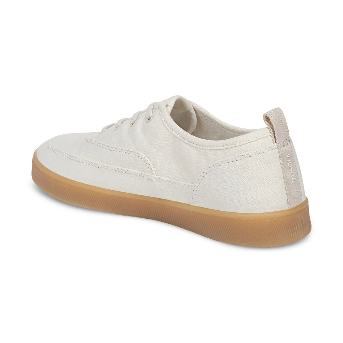 Vionic Women's Beach Cyan Slip On Sneaker in Ivory