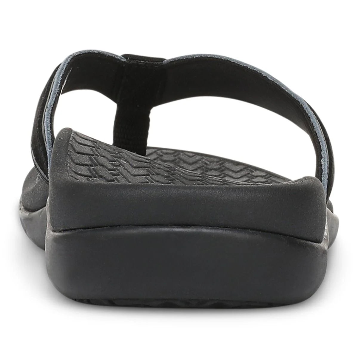 Vionic Women's Tide 2.0 Toe Post Flip Sandal in Black