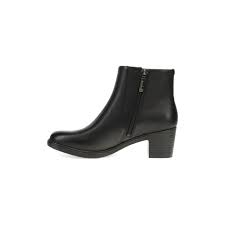 Dansko Women's Meryll Heeled Side Zip Ankle Boot in Black