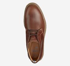 Johnston & Murphy Men's Clint Chukka Boot in Mahogany Full-Grain Leather