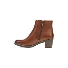 Dansko Women's Meryll Heeled Side Zip Ankle Boot in Brown