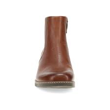 Dansko Women's Meryll Heeled Side Zip Ankle Boot in Brown