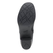 Dansko Women's Meryll Heeled Side Zip Ankle Boot in Black