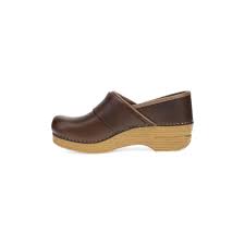 Dansko Women's Professional Button Clog in Chocolate