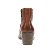 Dansko Women's Meryll Heeled Side Zip Ankle Boot in Brown