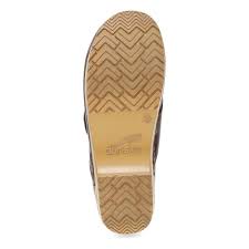 Dansko Women's Professional Button Clog in Chocolate