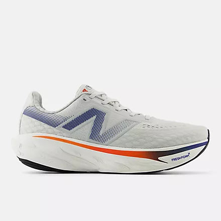 New Balance Men's Fresh Foam X 1080v14 in Grey Matter with Silver Metallic and Inkwell