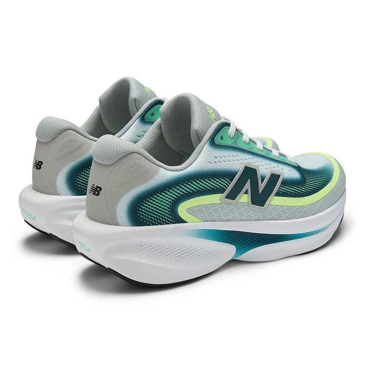 New Balance Men's Ellipse V1 Sneaker in Deep End with Glint Blue and Medusa Green