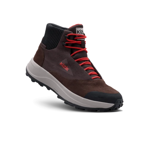 Kizik Men's Freedom Hike Waterproof Boot in Demitasse/Morning Dove