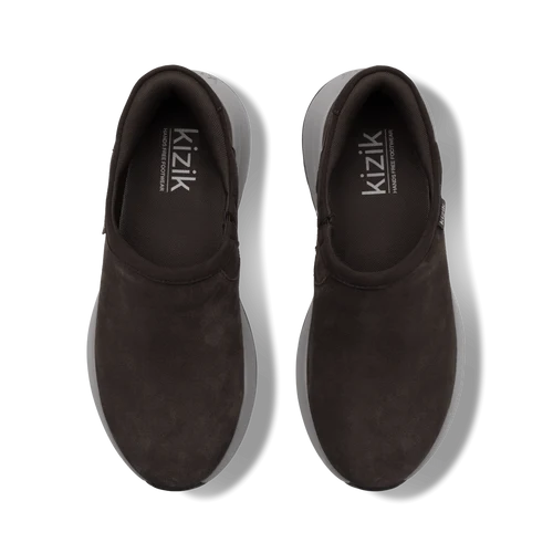 Kizik Men's Juno 2 Slip On Moc in Demitasse/Morning Dove