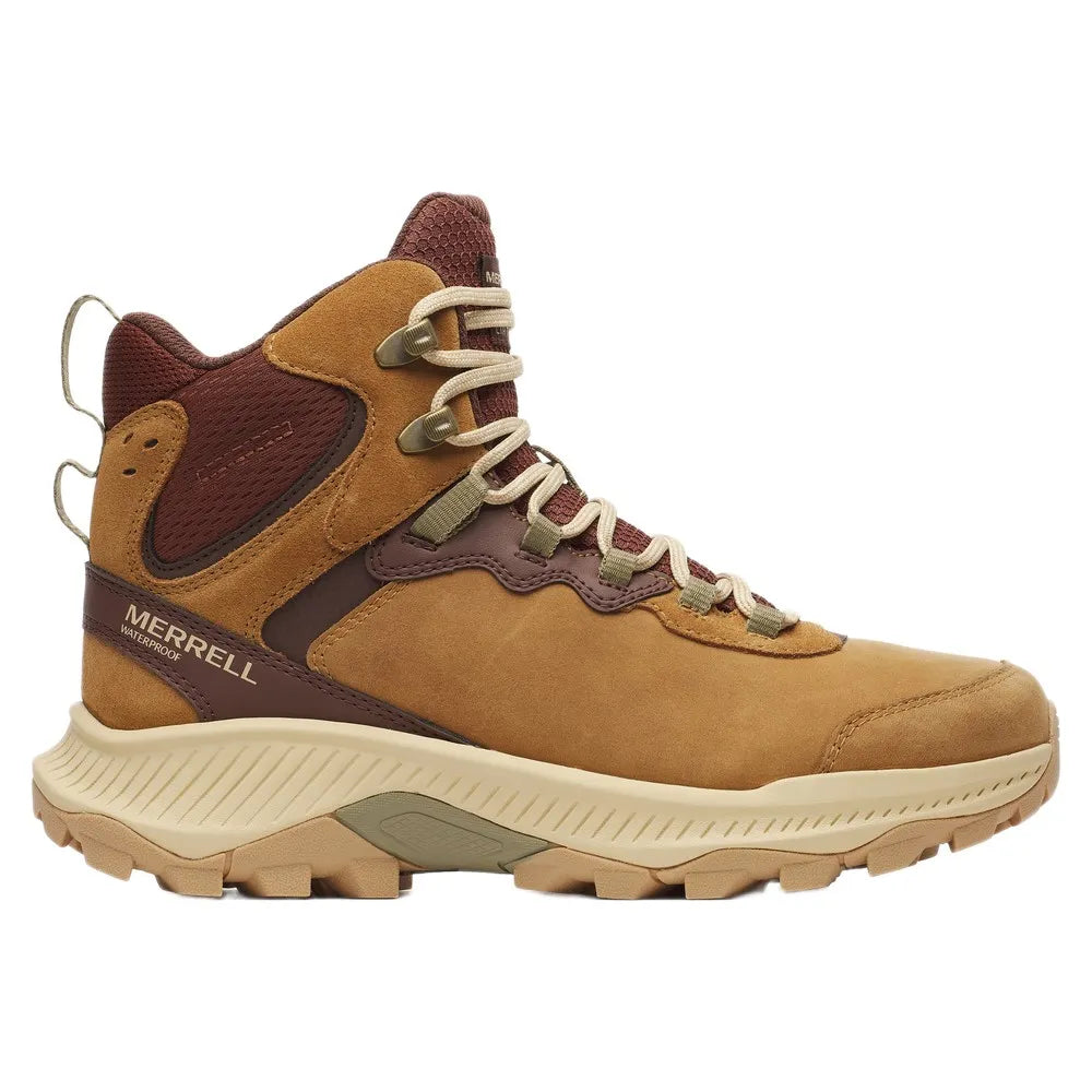 Merrell Women's Speed Strike 2 Leather Thermo Mid Waterproof Boot in Cabin