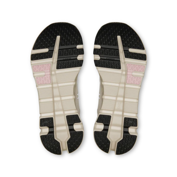 On Women's Cloudrunner 2 Sneaker in Silver/Mauve
