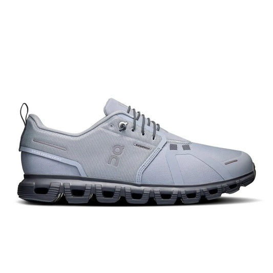On Men's Cloud 6 Waterproof Sneaker in Alloy/Wolf