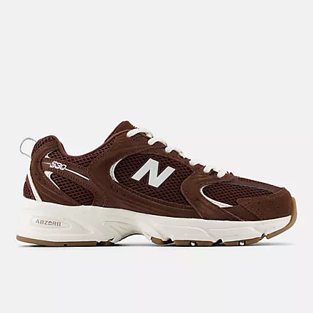 New Balance Women's 530 Lifestyle Sneaker in Pumpernickel with Sea Salt