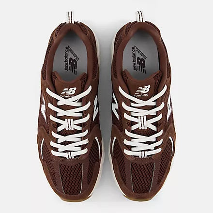 New Balance Women's 530 Lifestyle Sneaker in Pumpernickel with Sea Salt