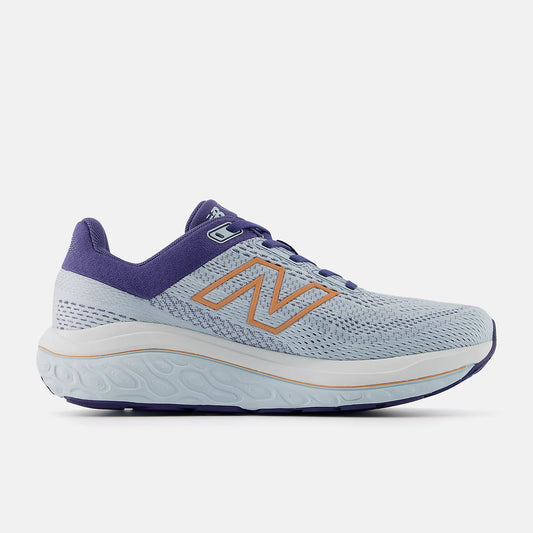 New Balance Women's Fresh Foam X 860v14 Sneaker in Frosted Glass with Dream State and Peach Nectar