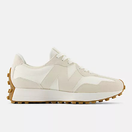 New Balance Women's 327 Lifestyle Sneaker in Linen with Sea Salt