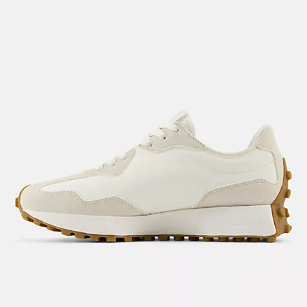 New Balance Women's 327 Lifestyle Sneaker in Linen with Sea Salt