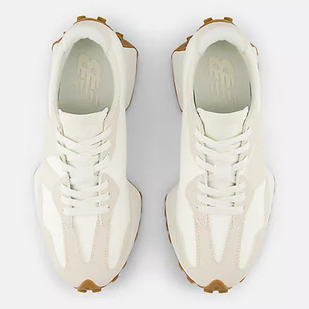 New Balance Women's 327 Lifestyle Sneaker in Linen with Sea Salt
